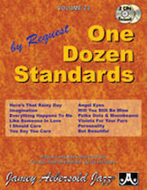 Jamey Aebersold Jazz #23 ONE DOZEN STANDARDS Book with Online Audio cover Thumbnail